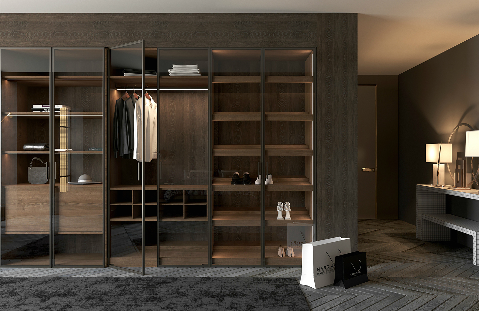 luxury closets to live inall day - eggersmann